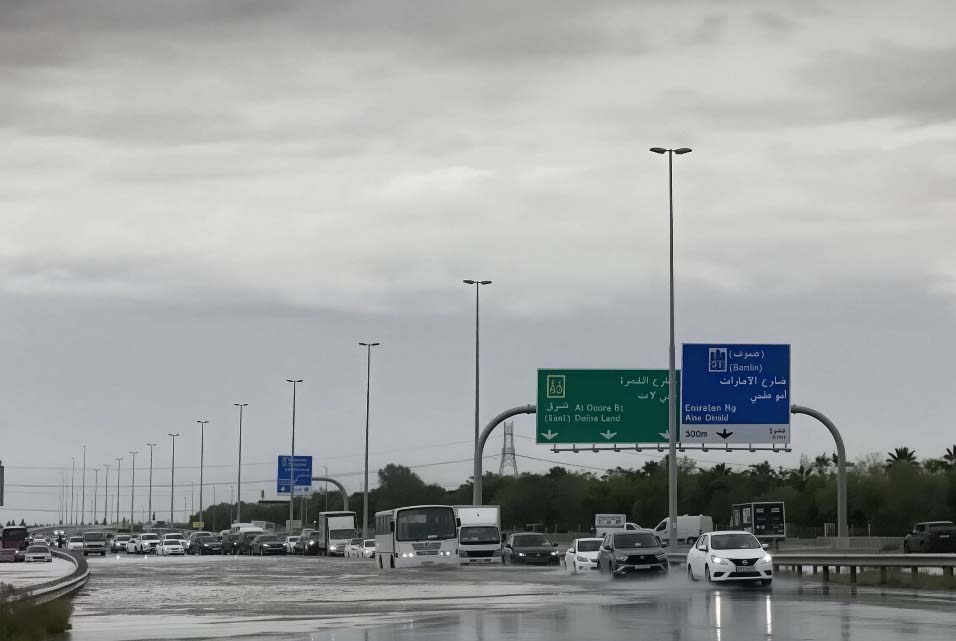 আমিরাতে নববর্ষের দিন বৃষ্টি, প্রচণ্ড শীত ও তীব্র বাতাসের পূর্বাভাস