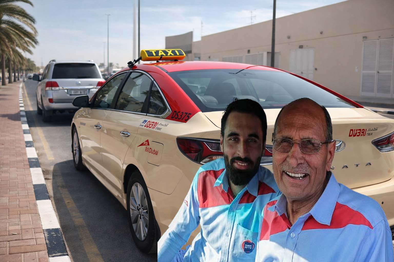 দুবাইয়ে একসাথে গাড়ি চালান প্রবাসী বাবা-ছেলে