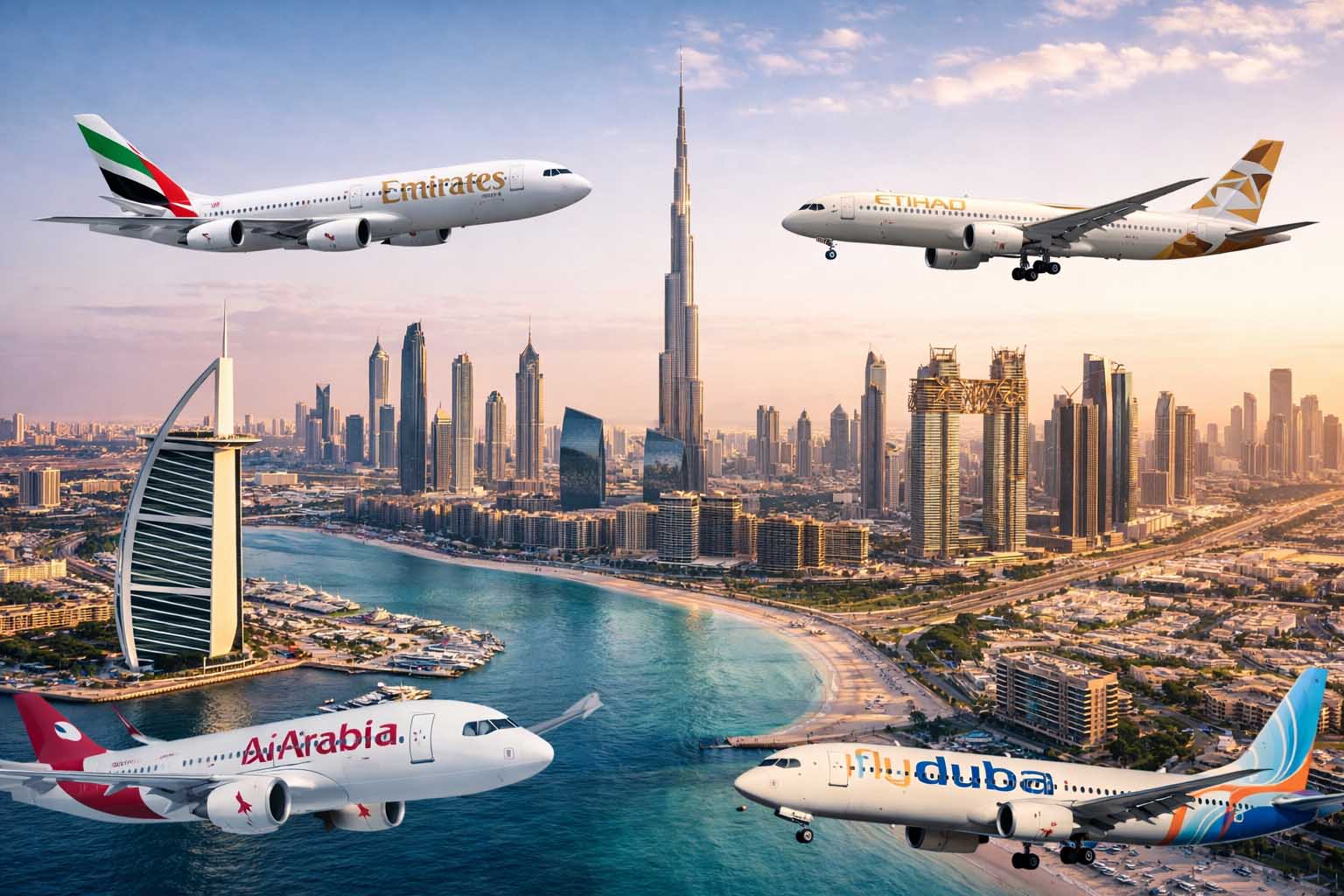 আমিরাতে অস্থির আবহাওয়ার কারণে এয়ারলাইনসগুলোর ভ্রমণ সতর্কতা জারি