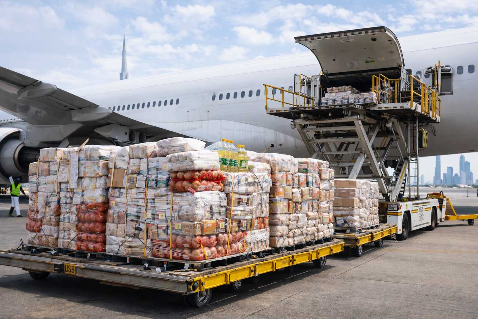 আমিরাতে বিরূপ পরিস্থিতির মধ্যেও প্রয়োজনীয় খাদ্য আমদানি অব্যাহত রেখেছে খুচরা বিক্রেতারা