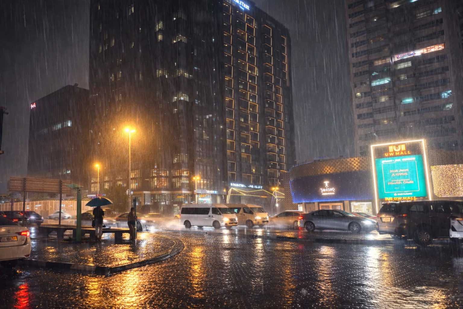 আমিরাতের বিভিন্ন জায়গায় ১২ মার্চ পর্যন্ত বৃষ্টির পূর্বাভাস