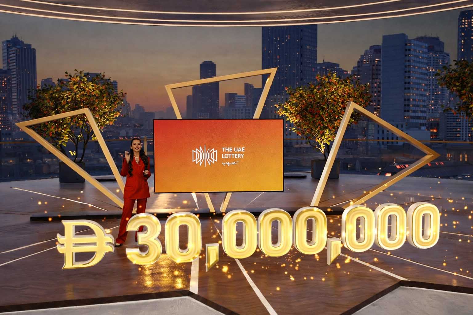 ৩০ মিলিয়ন দিরহামের ইউএই লটারির ফলাফল ঘোষণা